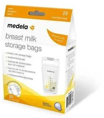 MEDELA MAIŠELIAI PIENO SAUGOJIMUI, 25 VNT.