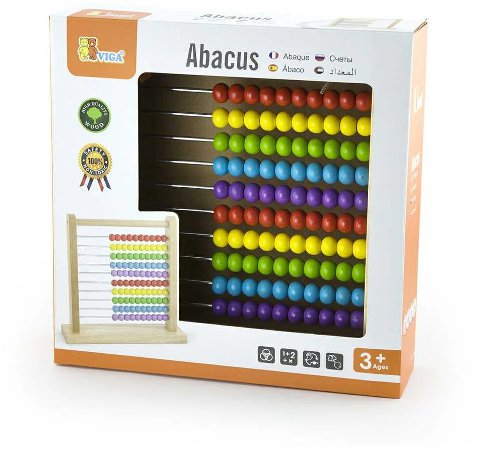 Medinė Abacus Viga