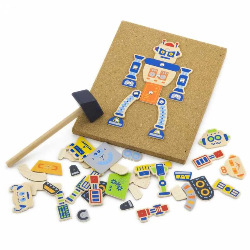 Viga Toys Medinė Priešgaisrinė Statyba 45 elementai