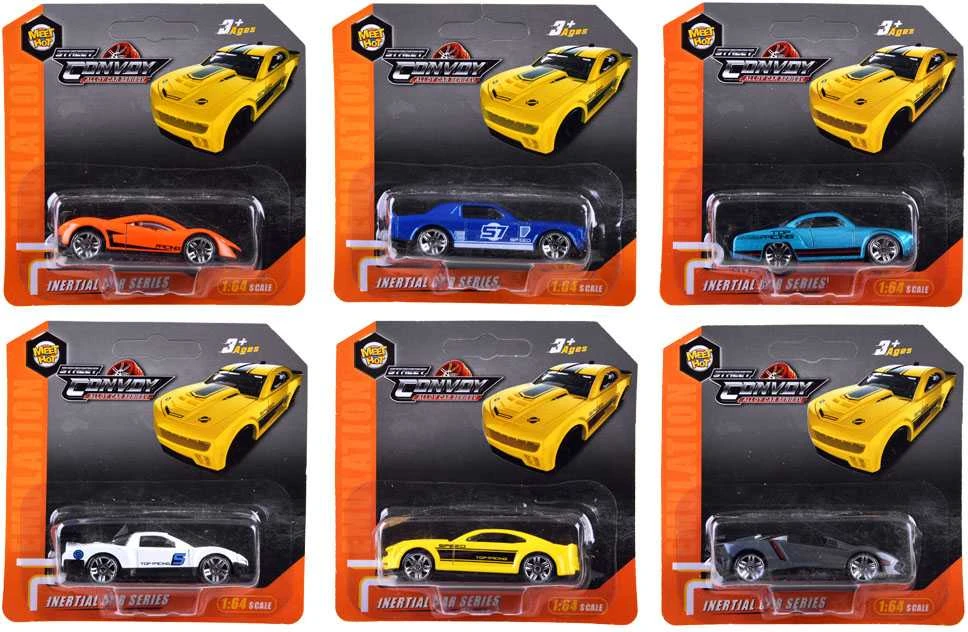 Jokomisiada Metalinis žaislinis automobilio spyruoklinis modelis 1:64 ZA4343