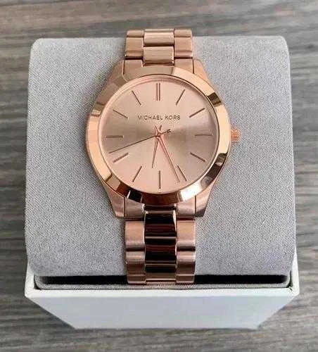MICHAEL KORS MOTERIŠKAS LAIKRODIS MK3205 - SLIM RUNWAY (zm522b)