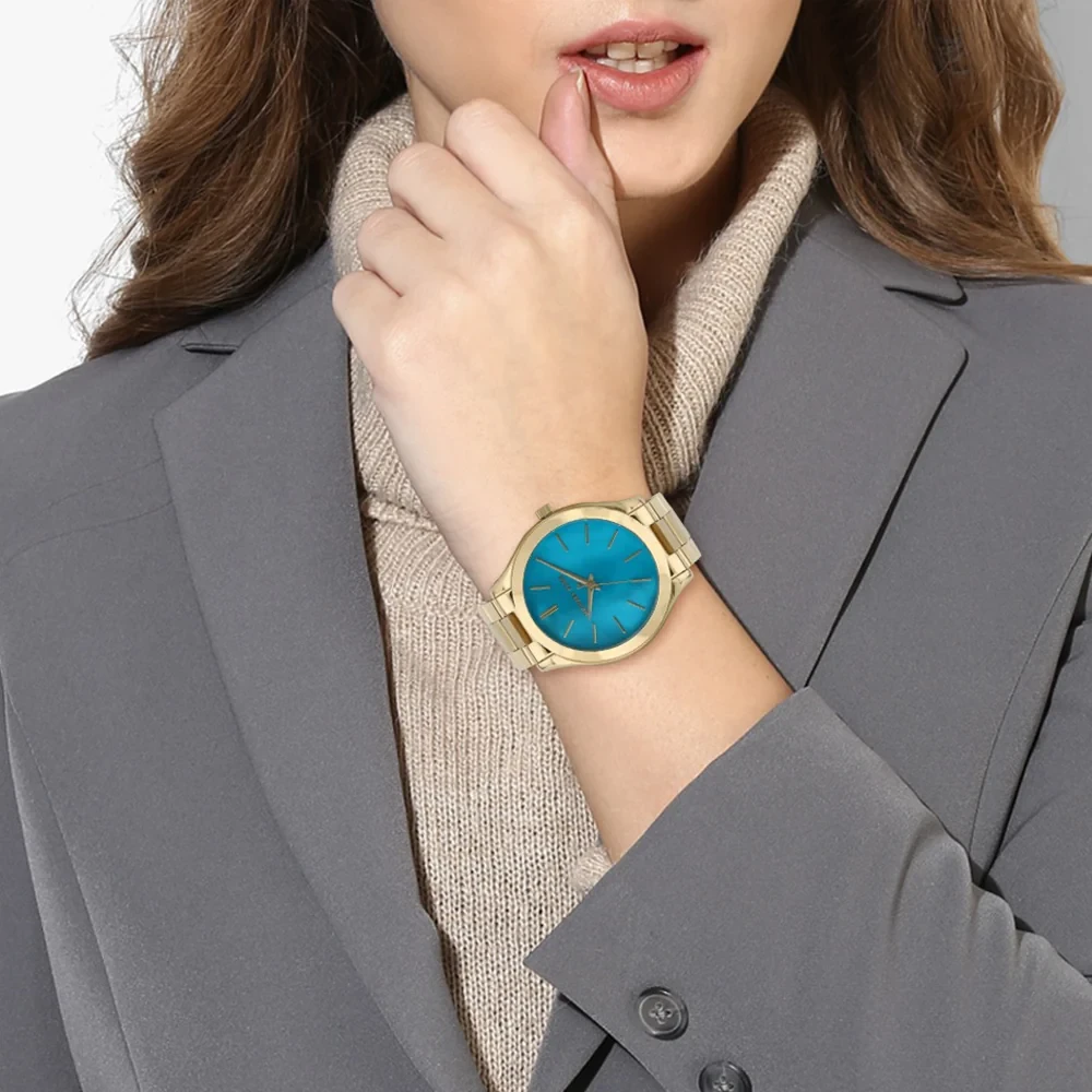 MOTERIŠKAS LAIKRODIS Michael Kors Slim Runway MK3492 + DĖŽUTĖ