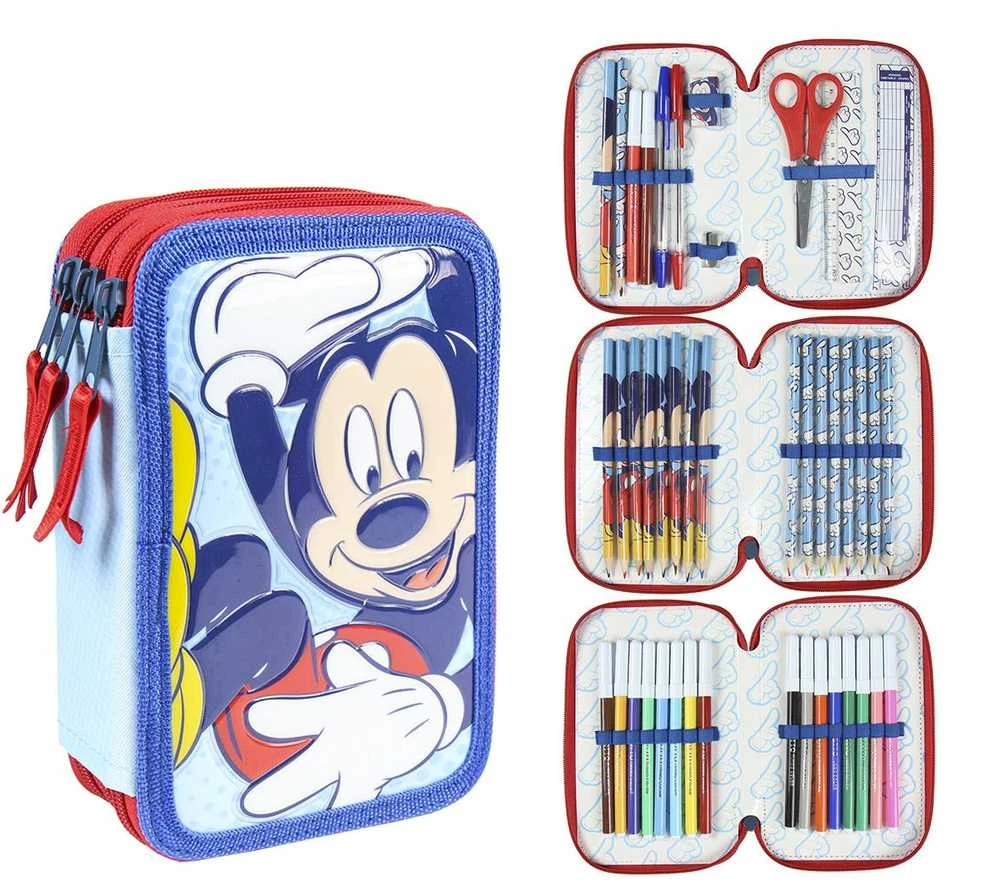 CERDÁ Mickey Mouse pieštukų dėklas su priedais