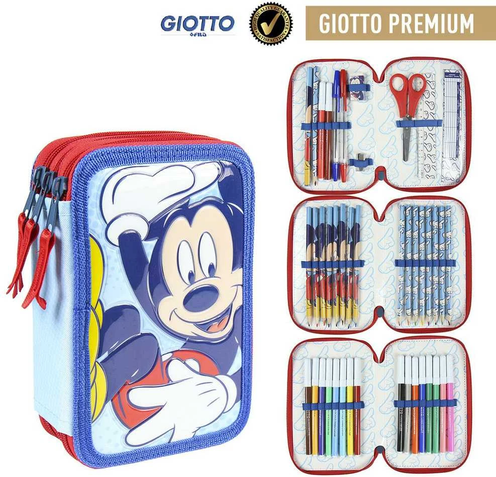 CERDÁ Mickey Mouse pieštukų dėklas su priedais