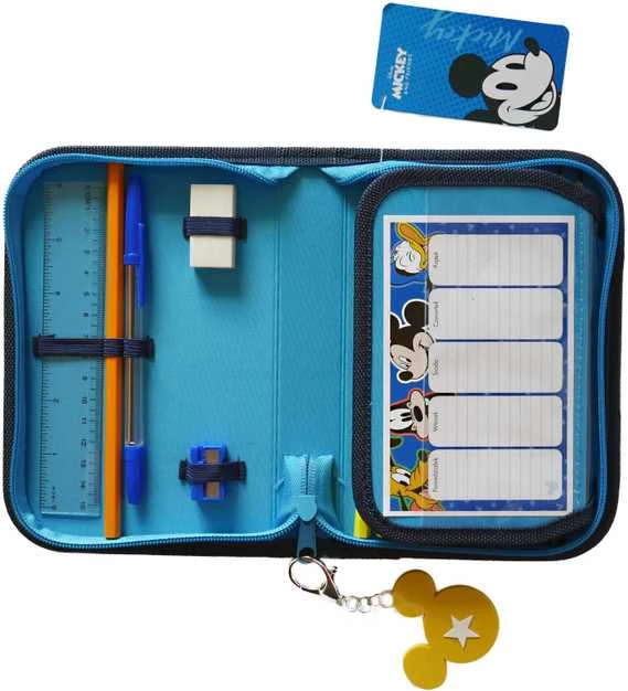 Beniamin Mickey Mouse pieštukų dėklas su priedais