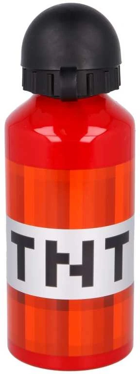 Gertuvė Minecraft vandens buteliukas iš aliuminio, 400 ml