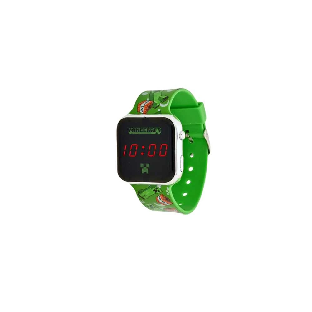 Kids Licensing Minecraft LED Laikrodis