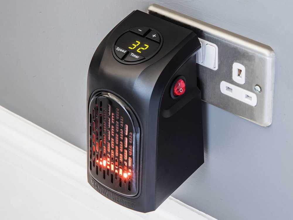 Drėkintuvas Mini elektrinis šildytuvas 400W