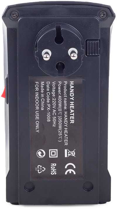 Drėkintuvas Mini elektrinis šildytuvas 400W