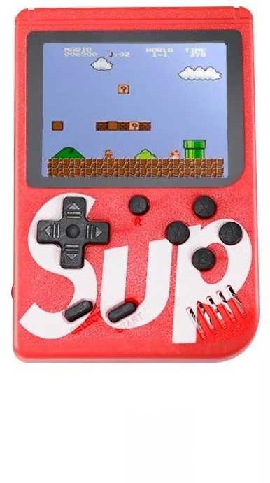 „Mini Portable Console SP 400“ retro žaidimų konsolė - raudona (vienam žaidėjui)