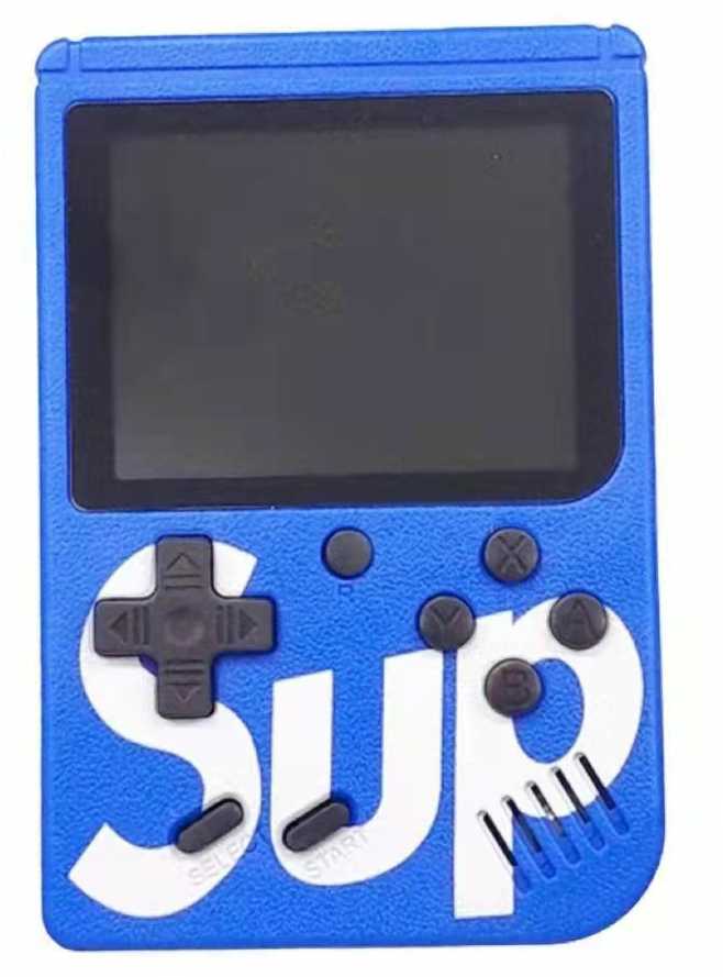 „Mini Portable Console SP 400“ retro žaidimų konsolė - mėlyna (vienam žaidėjui)