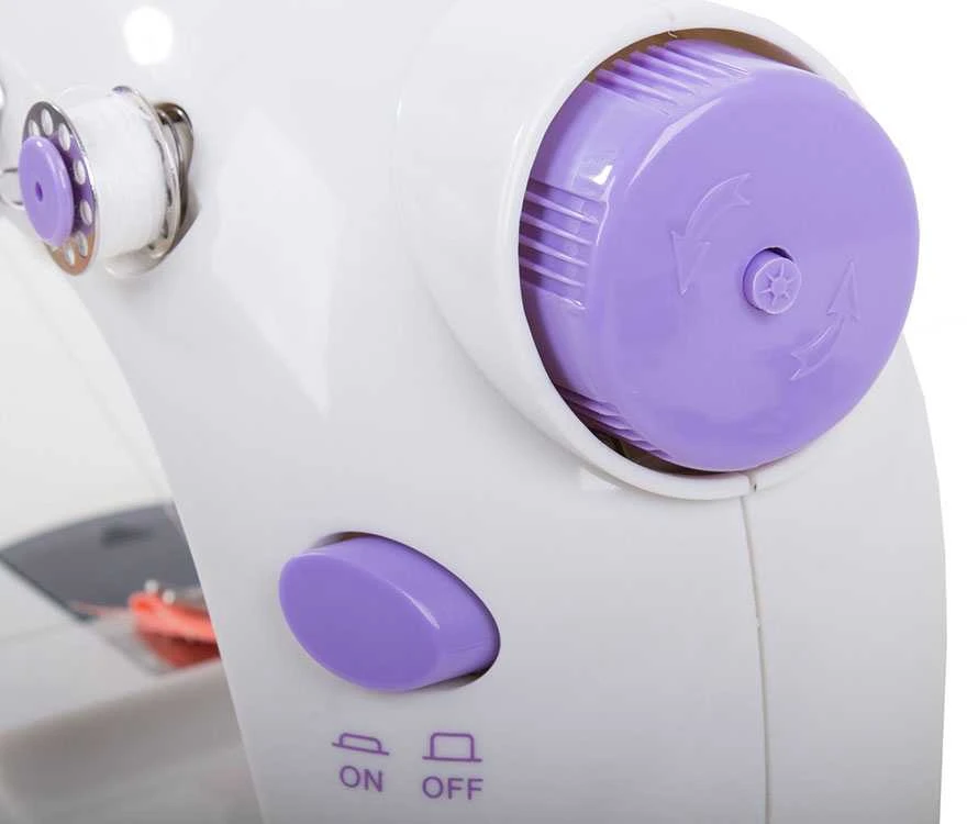 Elektrinė mini siuvimo mašina su 2 greičių lygiais