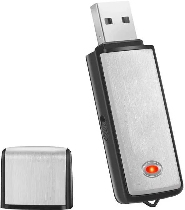 Mini diktofonas su USB atmintine 8GB