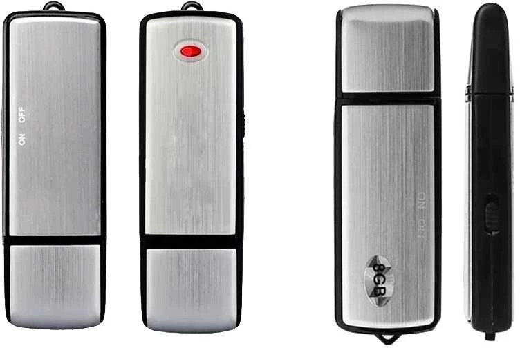 Mini diktofonas su USB atmintine 8GB
