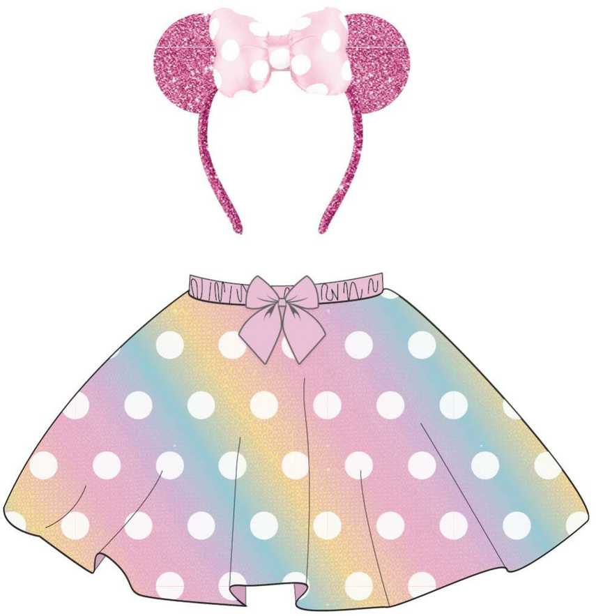 Disney Minnie Mouse kostiumas papildomų aksesuarų rinkinys