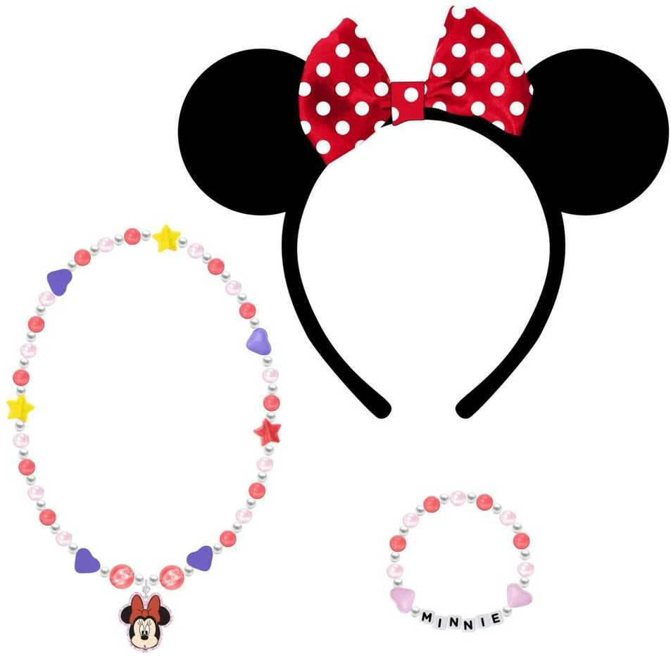 Minnie Mouse vaikų papuošalų pakuotė 4 vnt.