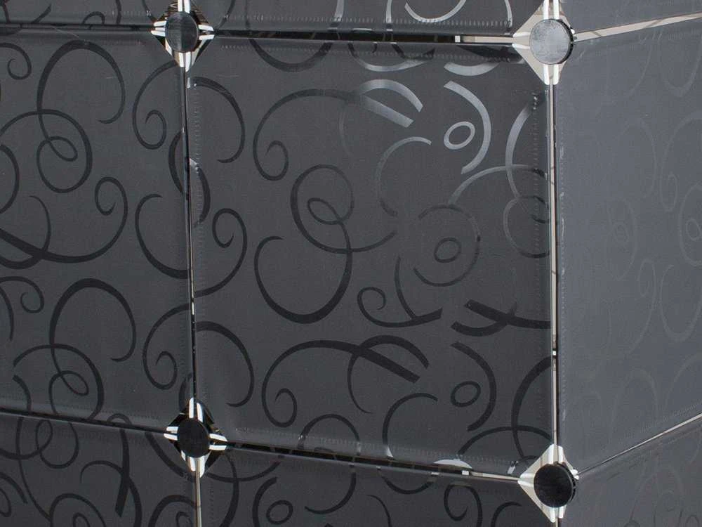 Modular wardrobe for clothes, bookcase, cupboard
