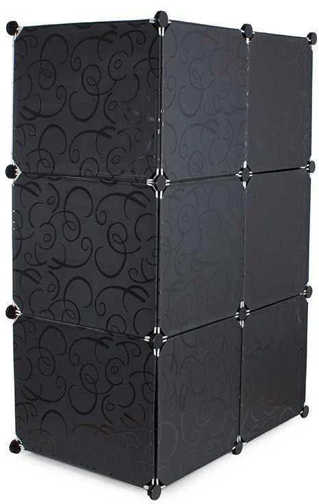 Modular wardrobe for clothes, bookcase, cupboard