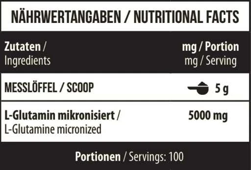 MST Glutaminas 500g