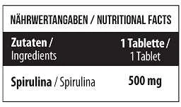 MST Spirulina 90 Tabletės