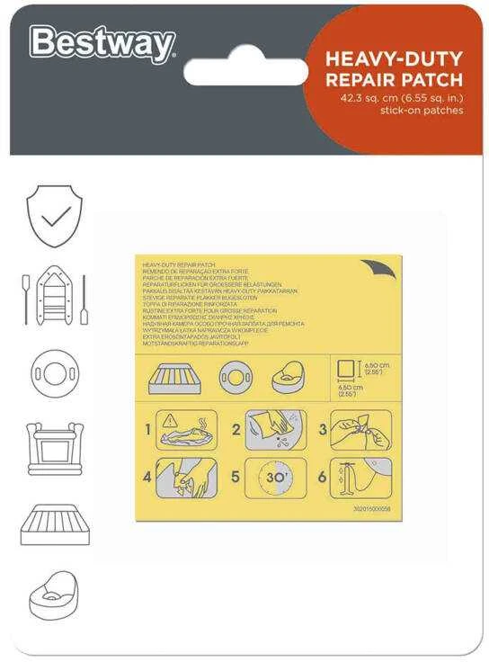 „Bestway“ remonto rinkinys Lipnūs PATCHES 62068