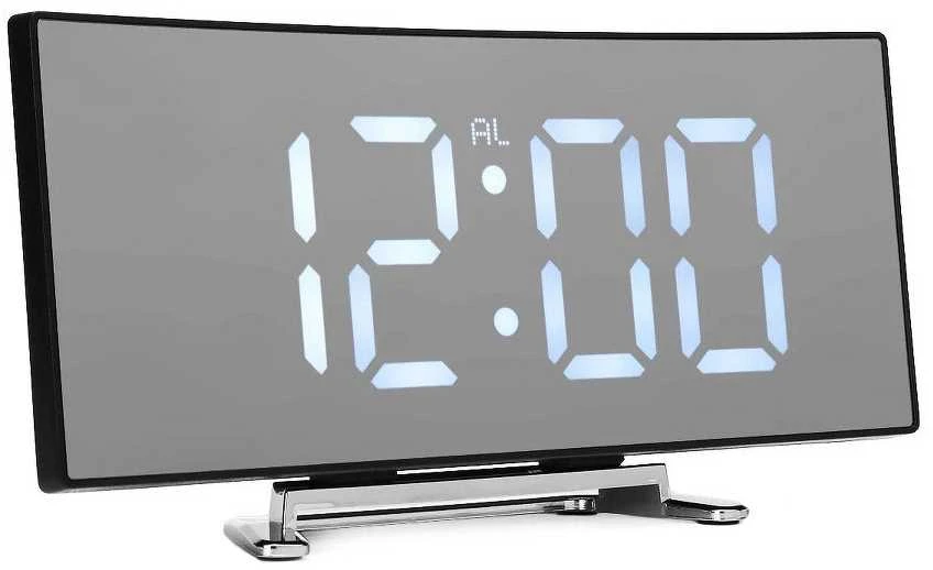 Elektroninis laikrodis su LED ekranu ir termometru DT-6507