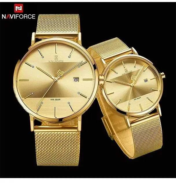 Laikrodis DVIEJŲ NAVIFORCE LAIKROŠIŲ RINKINYS – NF3008G+L (zn113c)