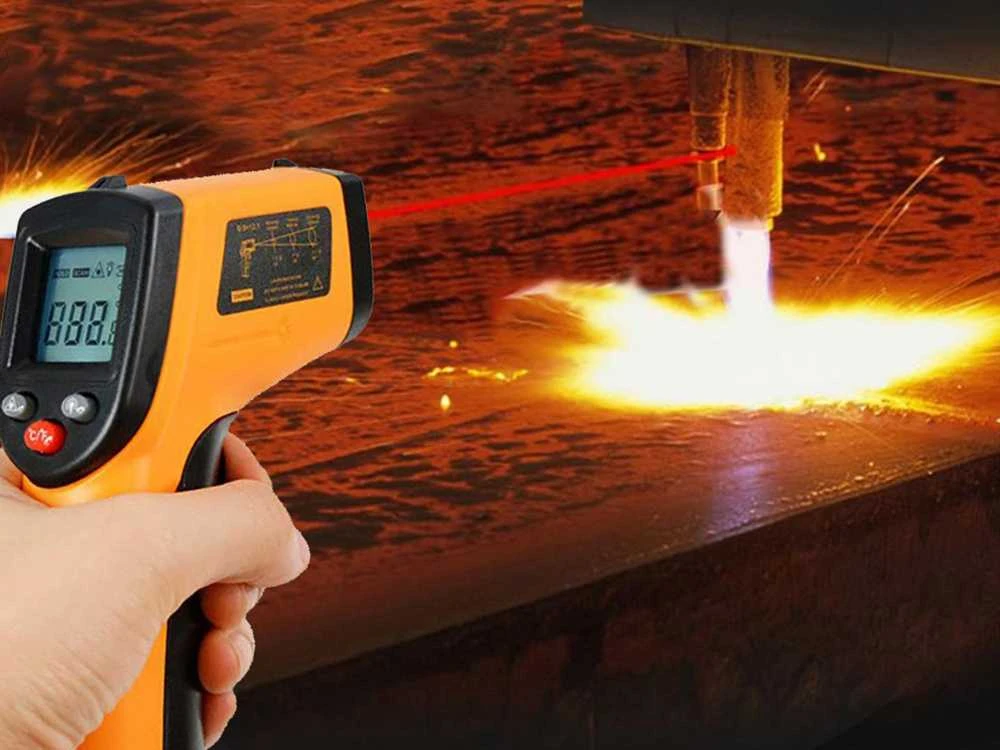 Verk Bevielis pirometras su lazeriu -50 iki +380°C