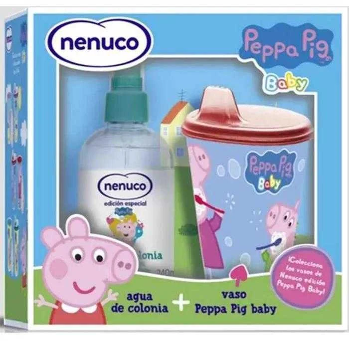 Nenuco Peppa Pig Eau De Cologne Purškiklis 240ml rinkinys 2 vnt