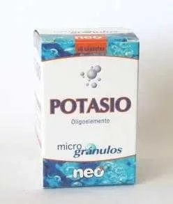 Neo Mikrogranulės Kalis 50 Kapsulių