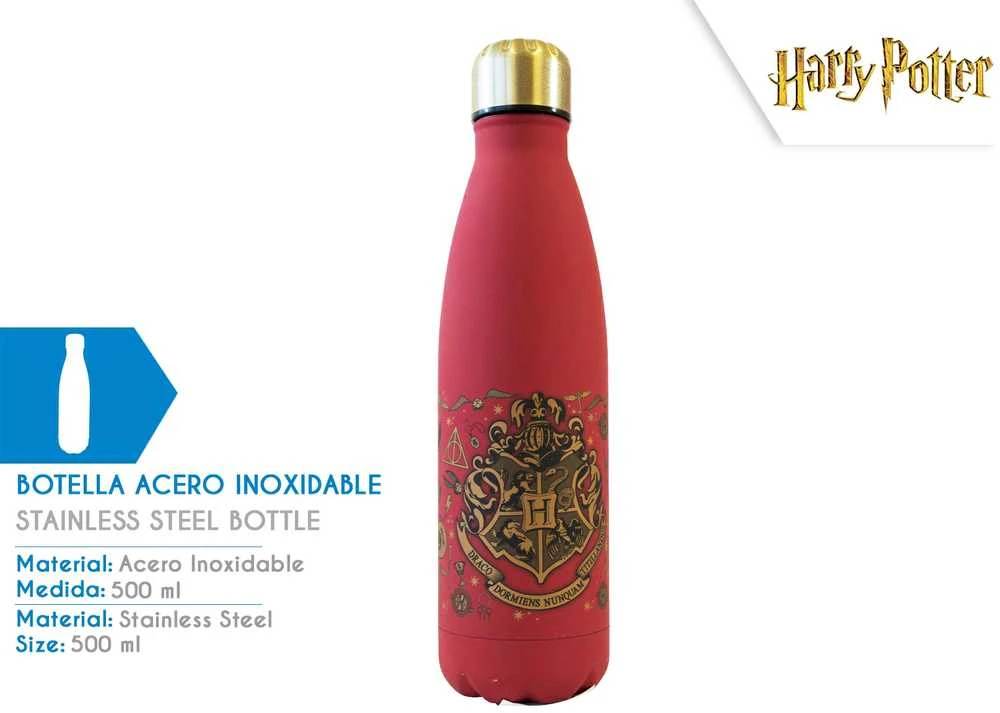 Warner Bros Discovery Nerūdijančio plieno butelis 500 ml Hario Poterio