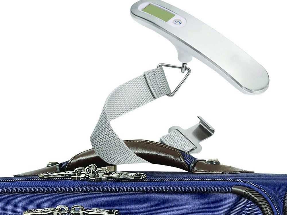 Bagažo svarstyklės 50kg su LCD ekranu