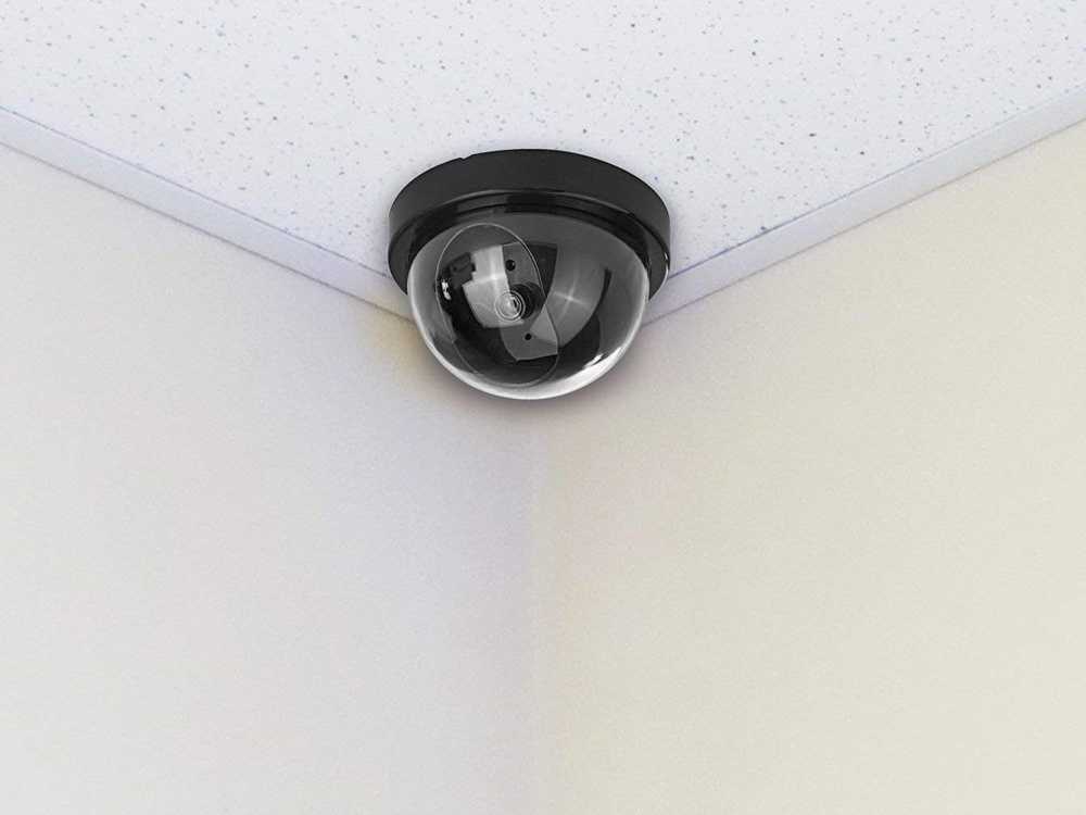Pramoninės kameros muliažas su LED lempute