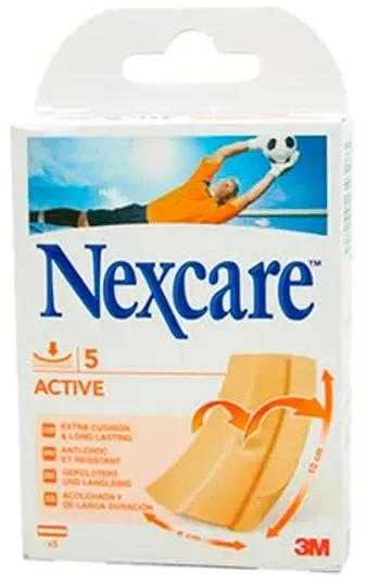 "Nexcare Active Strips" 5 juostelės 10x6cm