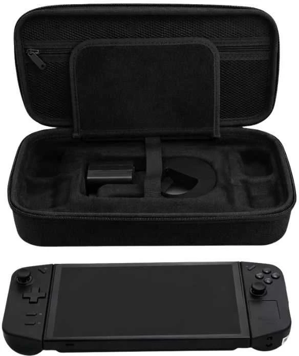 Nintendo switch 2 konsolės dėklas apsauginis dėklas su rankena, juodas