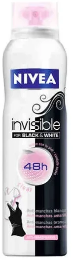"Nivea Invisible Juodas And Baltas" dezodorantas 200ml