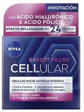 "Nivea Cellular Filler" hialurono naktinis kremas 50ml