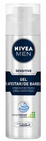 "Nivea Sensitive" skutimosi gelis 200ml