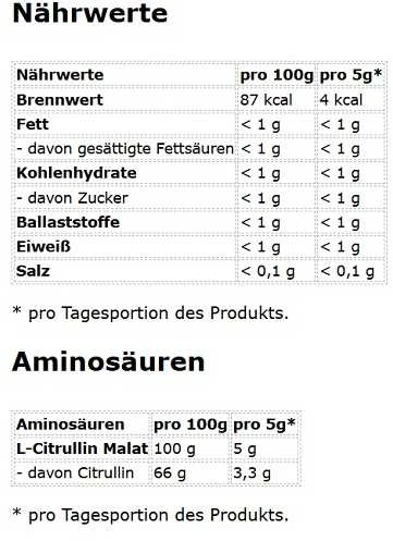 NNT Citrulinas 210g