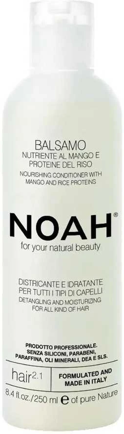 Noah 2.1. maitininantis Conditioner With Mango And Rice Proteins Maitinamasis balzamas lengvinantis plaukų iššukavimą, 1000 ml