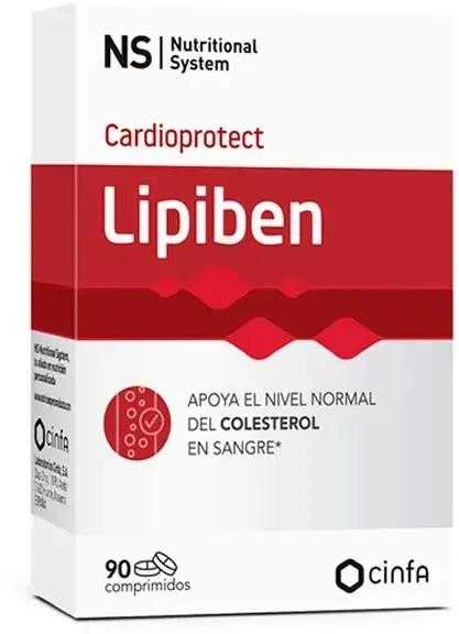 NS Cardioprotect Lipben 90 tablečių