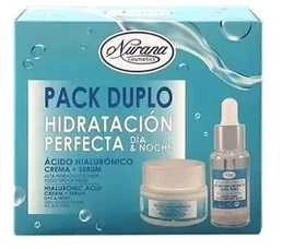 "Nurana Perfect Hydration" dieninis ir naktinis veido odos priežiūros rinkinys su hialiuronu