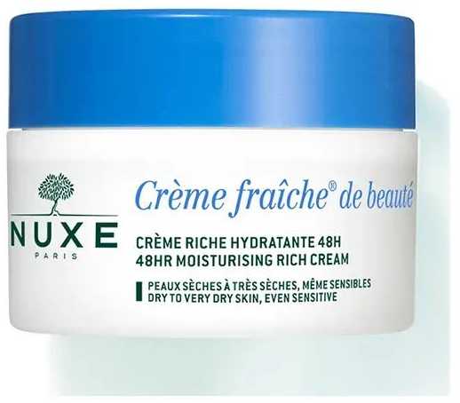 Nuxe Crème Fraîche De Beauté drėkinamasis kremas sausai odai 50ml