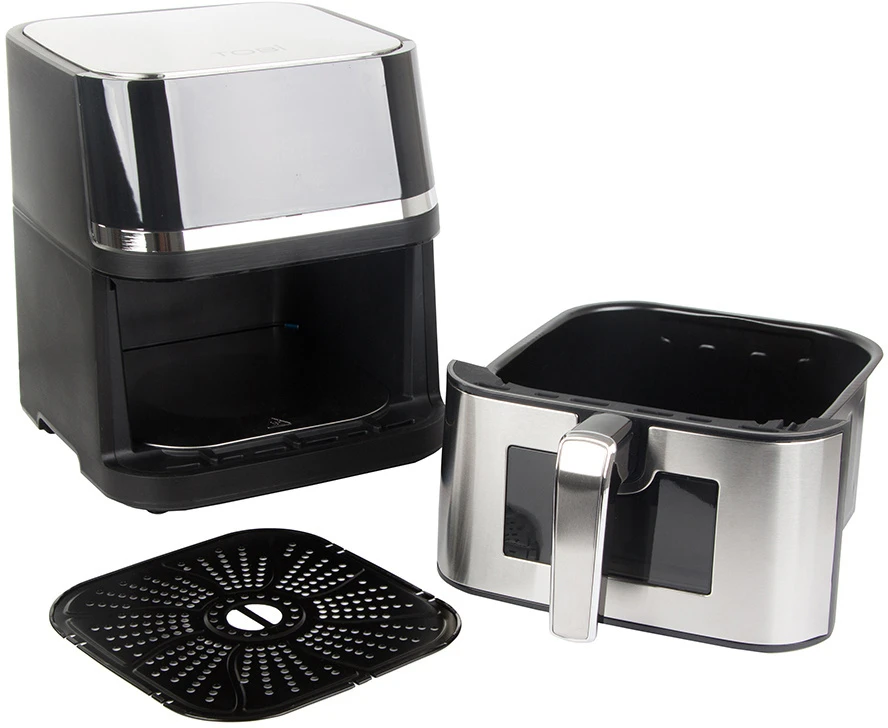 Karšto oro gruzdintuvė 2400W 10L su LCD ekranu