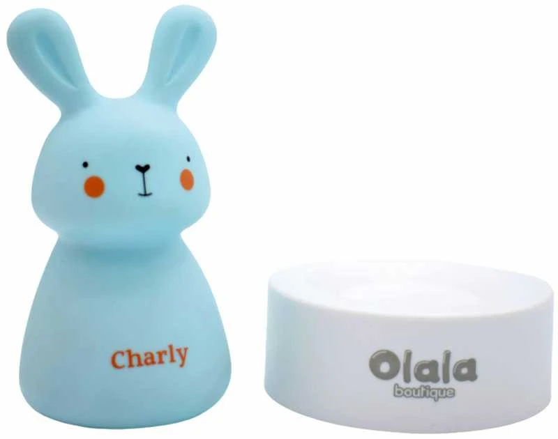 Olala Boutique Olala LED Naktinė Lempa - Kiškis Charly, Mėlyna