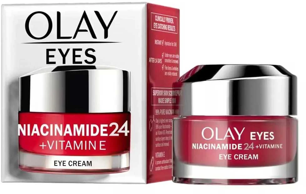 Olay NIACINAMIDE24 + VITAMIN E Paakių kremas paakių kremas, 15 ml