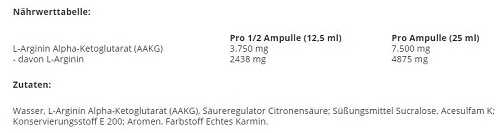 Amino rūgščių shot Olimp AAKG 7500 Extreme Shot 9 × 25 ml, vyšnių skonio