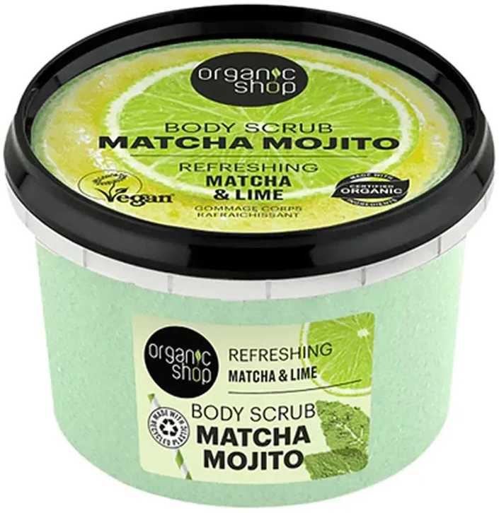 Gaivinantis šveitiklis kūnui Matcha&Lime ORGANIC SHOP, 250 ml