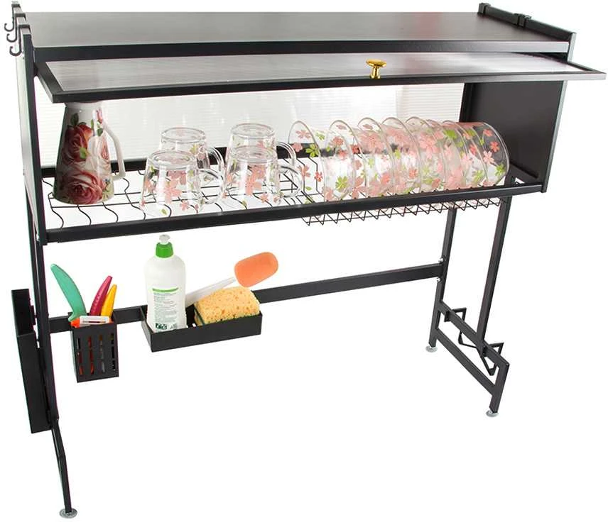 Organizatorius indams, lėkštėms ir stalo įrankiams 85 cm