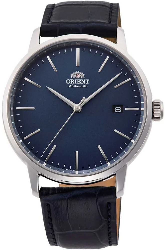 „Orient Contemporary“ stilingas vyriškas laikrodis „Maestro“ RA-AC0E04L10B + BOX
